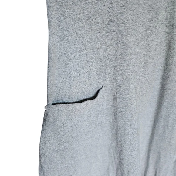 Women's Free People Movement Hot Shot Onesie Heather Grey Medium Soft & Comfy - Picture 4 of 8